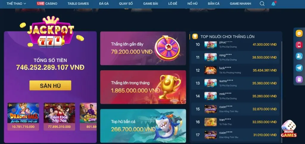 Thưởng chào mừng cho trò chơi Slot